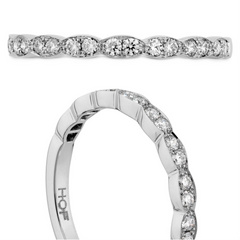 Hearts on Fire Lorelei Floral Diamond Wedding Band Ring