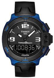 Tissot T-Race Touch Aluminum Quartz Blue Black Watch