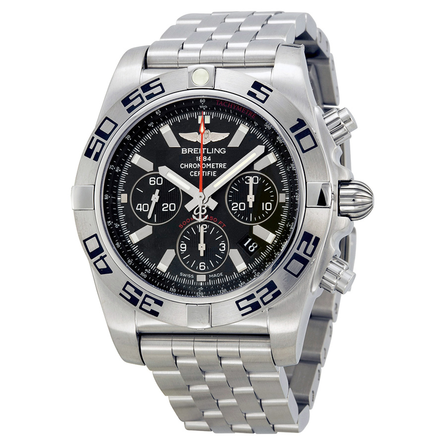 Breitling Chronomat 44 Flying Fish Chronograph Automatic Watch Boxes Papers Warranty AB011610