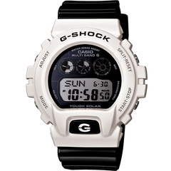 Casio G-Shock Multi Band 6 Black & White Atomic Digital Watch GW6900GW-7