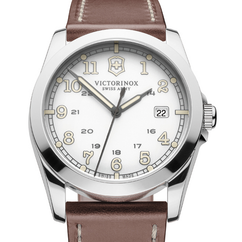 Victorinox Swiss Army Infantry White Dial Quartz Watch 241564