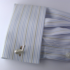 Deakin & Francis Golf Club Silver Cufflinks C0165X0001
