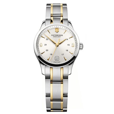 Victorinox Swiss Army Alliance Silver Dial Ladies Steel Small Watch 241543