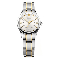 Victorinox Swiss Army Alliance Silver Dial Ladies Steel Small Watch 241543