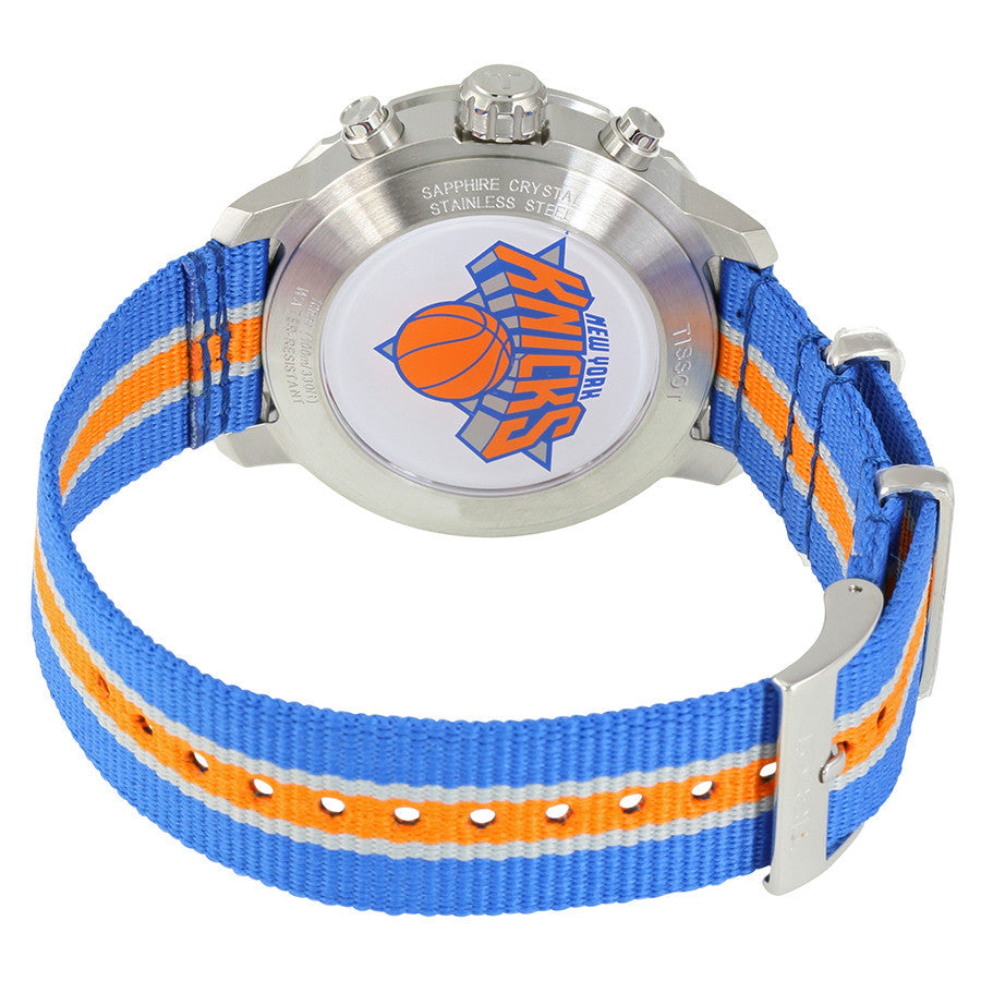 Tissot New York Knicks Quickster Quartz 42mm Blue Orange Watch T0954171703706